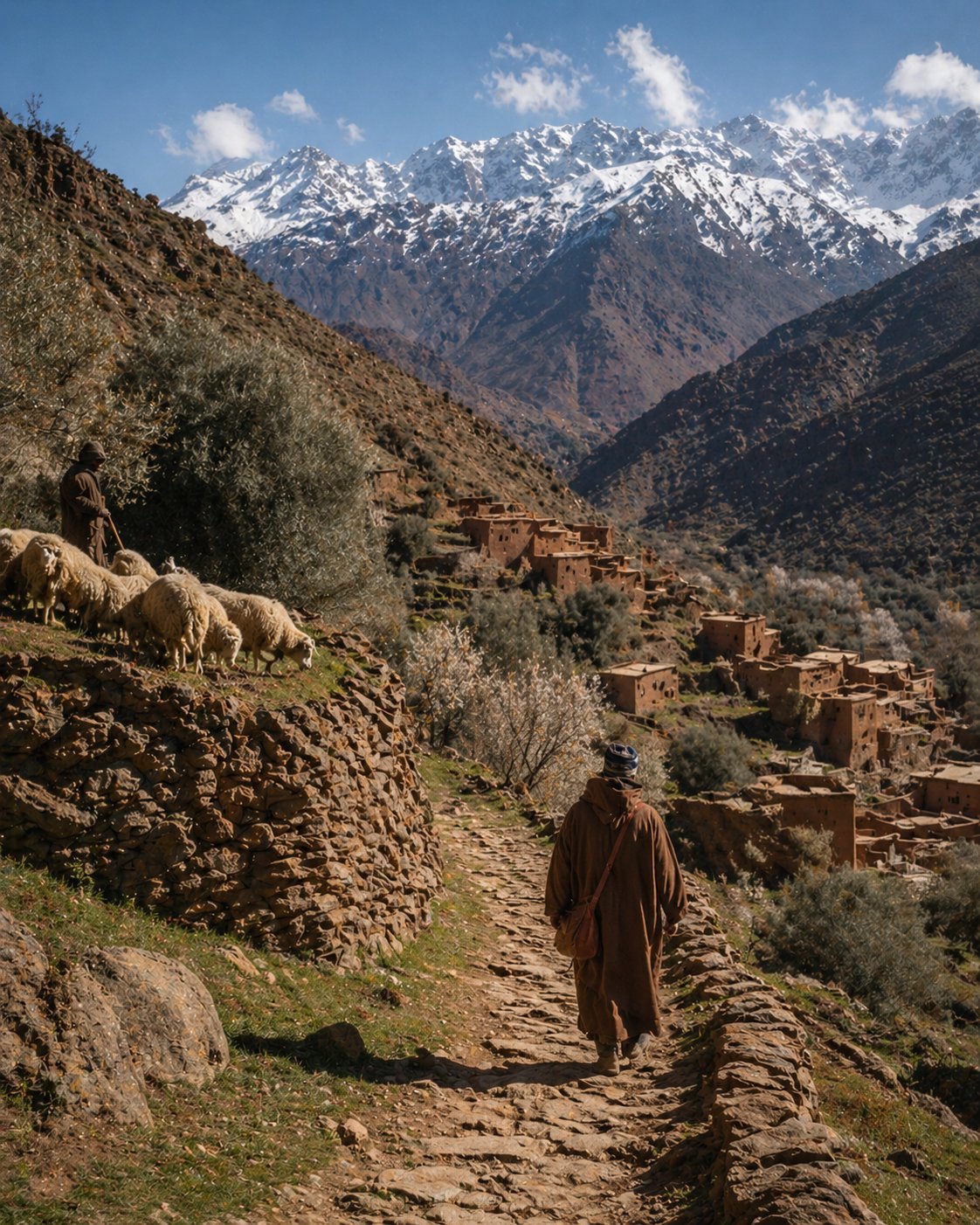 High Atlas Mountains Berber village - The source of our traditional Moroccan spices and recipes